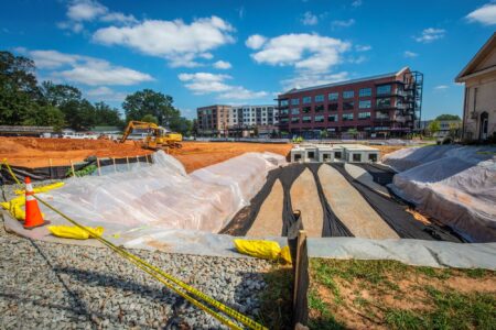 Roswell’s Downtown Parking Deck: Construction Update