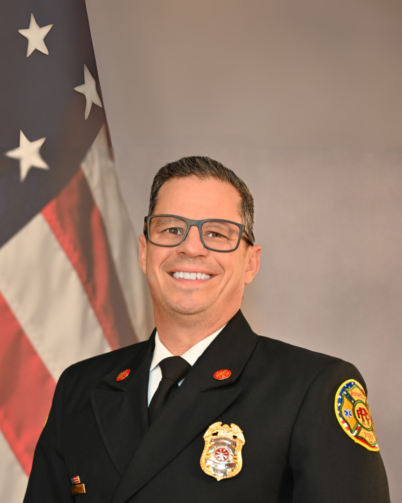 Pabel Troche Appointed as New Fire Chief Photo of Chief Pabel Troche