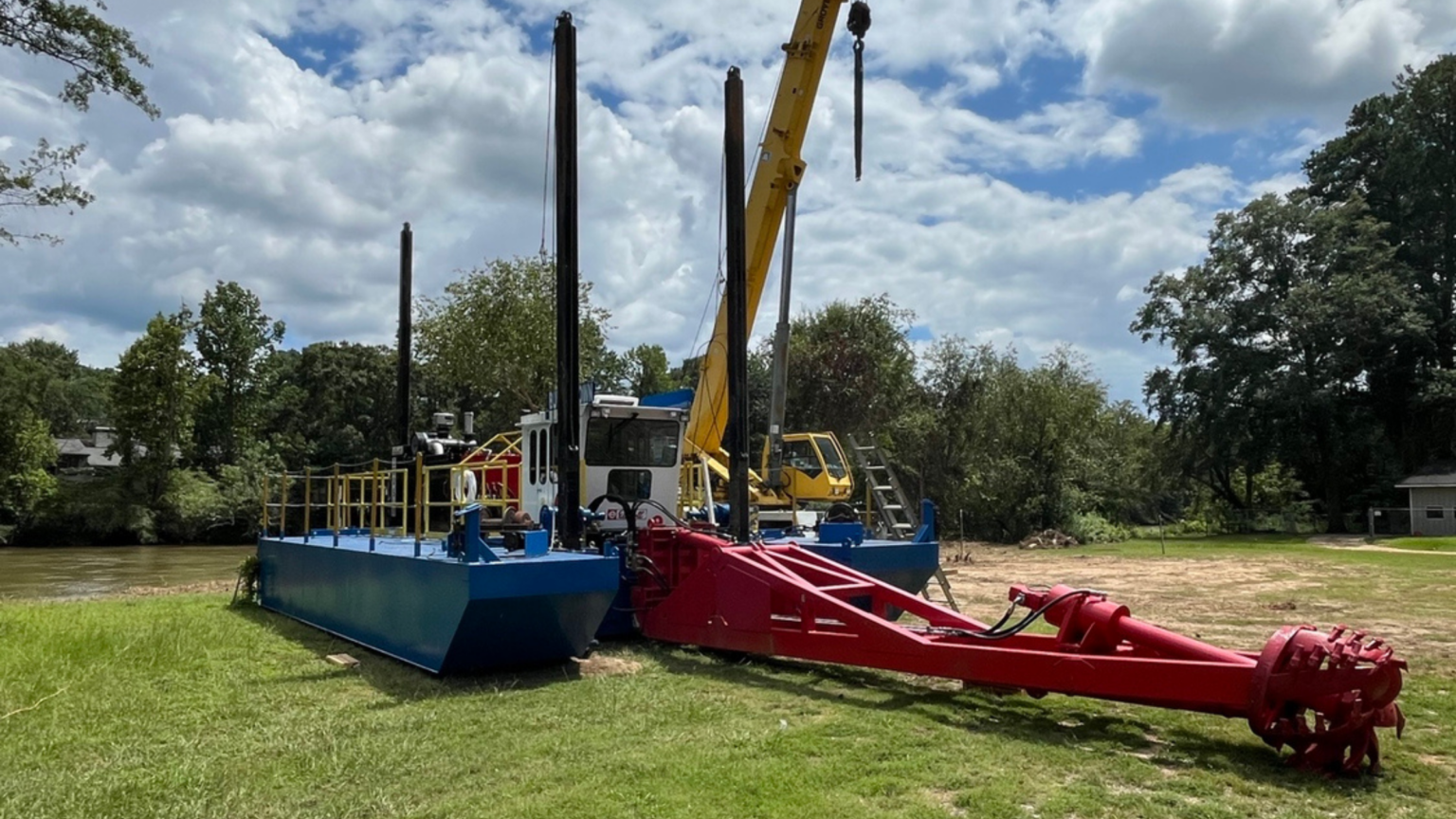 Chattahoochee River Dredging Pilot Program Moves from Planning to Mobilization